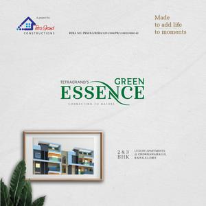 Image of 1630 Sq.ft 3 BHK Apartment / Flat for sale in Tetra Grand Green Essence, Bisuvanahalli, Bengaluru for Rs. 13000000