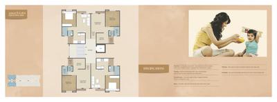 Image of 790 Sq.ft 2 BHK Apartment / Flat for sale in Darshanam Pushpam Heights, Tarsali, Vadodara for Rs. 2550000