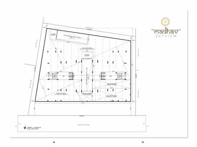 Image of 2313 Sq.ft 3 BHK Apartment / Flat for sale in Madhav Skyview, Raysan, Gandhinagar for Rs. 10300000