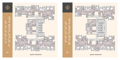 Image of 1285 Sq.ft 2 BHK Apartment / Flat for sale in Shreeji Infinity, Kharghar, Navi Mumbai for Rs. 15000000