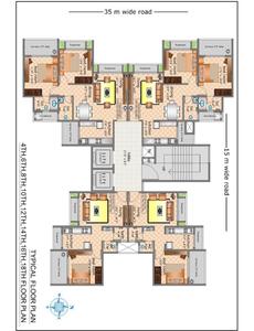 Image of 1200 Sq.ft 2 BHK Apartment / Flat for sale in RS Exotica, Kharghar, Navi Mumbai for Rs. 13000000