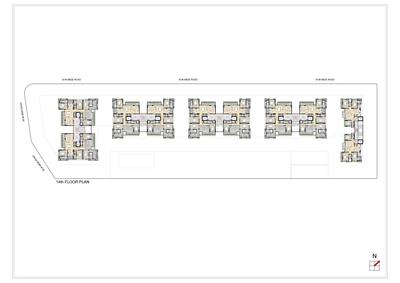 Image of 2475 Sq.ft 3 BHK Apartment / Flat for sale in Laxmi Azzaro, Gota, Ahmedabad for Rs. 12925000
