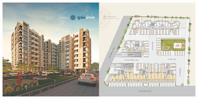 Image of 980 Sq.ft 2 BHK Apartment / Flat for sale in S C Sudarshan Complex, Chanakyapuri, Ahmedabad for Rs. 5100000