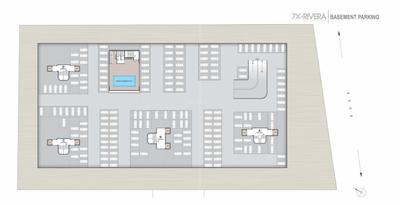 Image of 791 Sq.ft 2 BHK Apartment / Flat for sale in Priyanka 7 X Rivera, Tavra, Bharuch for Rs. 5000000