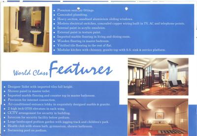 Image of 870 Sq.ft 2 BHK Apartment / Flat for sale in Srishti Synchronicity, Powai, Mumbai for Rs. 22700000