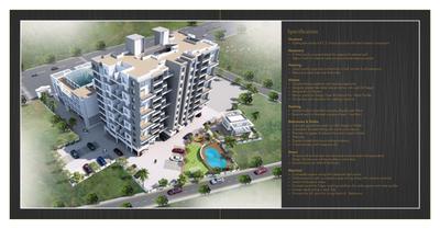Image of 1458 Sq.ft 2 BHK Apartment / Flat for sale in Venus Krushna Park C Wing, Kharadi, Pune for Rs. 19000000