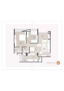 Image of 740 Sq.ft 2 BHK Apartment / Flat for sale in Milap Shree Sanidhya Flora, Shela, Ahmedabad for Rs. 6550000
