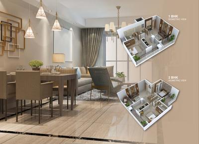Image of 1260 Sq.ft 2 BHK Apartment / Flat for sale in Admire Hari Om Bhakti, Ulwe, Navi Mumbai for Rs. 12500000