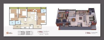 Image of 1450 Sq.ft 2.5 BHK Apartment / Flat for sale in Bahuchar Shree Radhe Repose 2, GIDC Naroda, Ahmedabad for Rs. 5000000