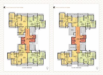 Image of 1370 Sq.ft 2 BHK Apartment / Flat for sale in Kasturi Regius Luxe, Kharghar, Navi Mumbai for Rs. 15000000