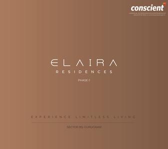 Image of 1800 Sq.ft 3 BHK Apartment / Flat for sale in Conscient Elaira Residences Phase 1, Sector 80, Gurgaon for Rs. 31500000