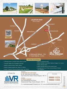 Image of 1200 Sq.ft 3 BHK Independent House for sale in VR Royal Township, Doddanallurahally, Bengaluru for Rs. 4200000