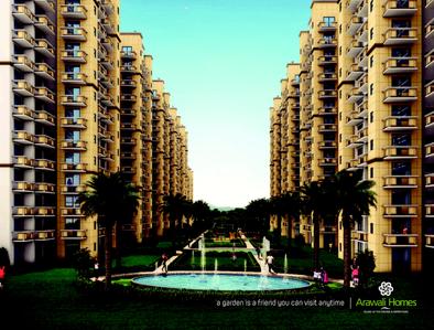 Image of 800 Sq.ft 3 BHK Apartment / Flat for sale in GLS Arawali Homes, Sector 4, Sohna for Rs. 6200000