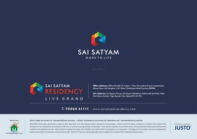 Image of 655 Sq.ft 1 BHK Apartment / Flat for sale in Sai Satyam Residency B Building, Kalyan West, Kalyan for Rs. 4100000