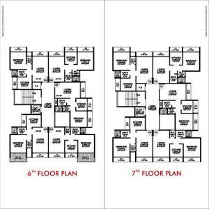 Image of 670 Sq.ft 1 BHK Apartment / Flat for sale in Vishrut Athens, Kharghar, Navi Mumbai for Rs. 6450000