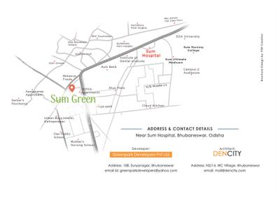 Image of 2000 Sq.ft 4 BHK Apartment / Flat for sale in Sum Green, Shampur, Bhubaneswar for Rs. 16000000