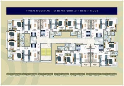 Image of 529 Sq.ft 1 BHK Apartment / Flat for sale in Pragati CHS Adityaraj Central, Ghatkopar East, Mumbai for Rs. 10500000