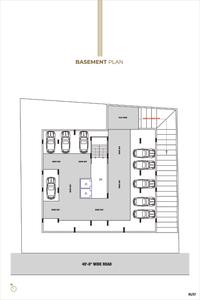 Image of 1795 Sq.ft 3 BHK Apartment / Flat for sale in Keshav Gauravi Apartment, Vastrapur, Ahmedabad for Rs. 12500000