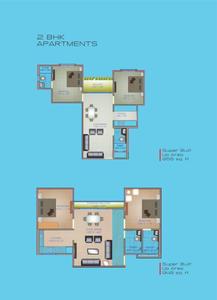 Image of 3000 Sq.ft 3.5 BHK Apartment / Flat for sale in Aadish Iris Park, Talawali Chanda, Indore for Rs. 12500000
