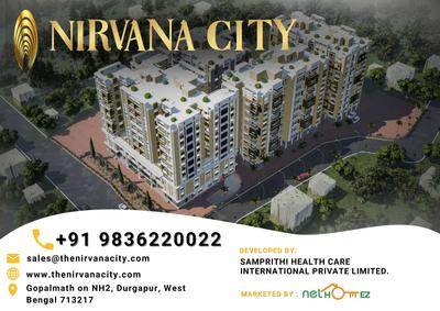 Image of 1240 Sq.ft 3 BHK Apartment / Flat for sale in Nirvana City, Gopalmath, Durgapur for Rs. 4200000