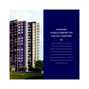 Image of 814 Sq.ft 1 BHK Apartment / Flat for sale in Pride Kingsbury Phase III, Charholi Budruk, Pune for Rs. 8600000