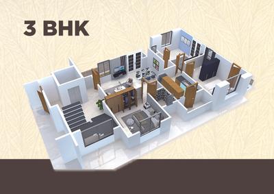 Image of 1950 Sq.ft 4 BHK Apartment / Flat for sale in Navkarshree Building, Wakad, Pune for Rs. 18500000