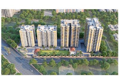 Image of 800 Sq.ft 2 BHK Apartment / Flat for sale in Copper Green City, Railnagar, Rajkot for Rs. 2800000