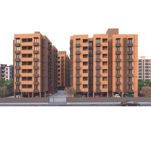 Image of 1170 Sq.ft 2 BHK Apartment / Flat for sale in Eklingji Radhe Elegance, Sanand, Ahmedabad for Rs. 3800000