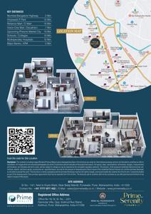 Image of 1328 Sq.ft 3 BHK Apartment / Flat for sale in Prime Serenity, Punawale, Pune for Rs. 9000000