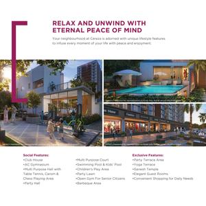 Image of 1500 Sq.ft 3 BHK Apartment / Flat for sale in Malpani Cereza, Punawale, Pune for Rs. 8452800