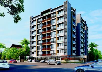 Image of 1890 Sq.ft 3 BHK Apartment / Flat for sale in Vraj Oriana, Prahlad Nagar, Ahmedabad for Rs. 16000000