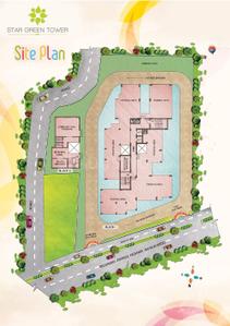 Image of 983 Sq.ft 2 BHK Apartment / Flat for sale in Star Green Tower, North Dum Dum Bediapara, Kolkata for Rs. 5600000