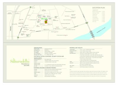 Image of 1150 Sq.ft 2 BHK Apartment / Flat for sale in Sanskrut Samruddhi Residency, Bholav, Bharuch for Rs. 3200000
