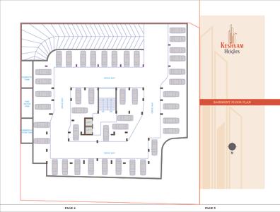 Image of 1750 Sq.ft 3 BHK Apartment / Flat for sale in Shree Keshvam Heights, Tragad, Ahmedabad for Rs. 9600000