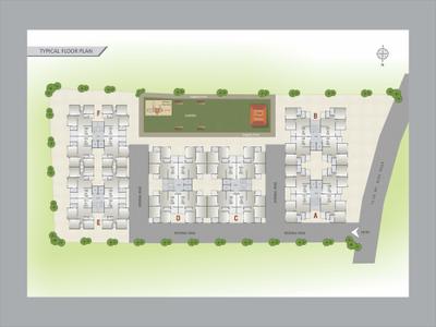 Image of 800 Sq.ft 2 BHK Apartment / Flat for sale in Devesh Imperia, Bill, Vadodara for Rs. 2500000