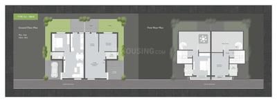 Image of 950 Sq.ft 2 BHK Duplex for sale in Darshanam Shreeji Aangan, Tarsali, Vadodara for Rs. 6500000