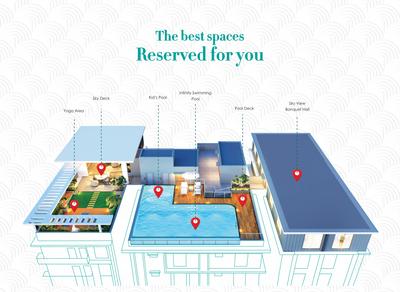 Image of 1029 Sq.ft 3 BHK Apartment / Flat for sale in Gokul Vista, Nagerbazar, Kolkata for Rs. 9500000