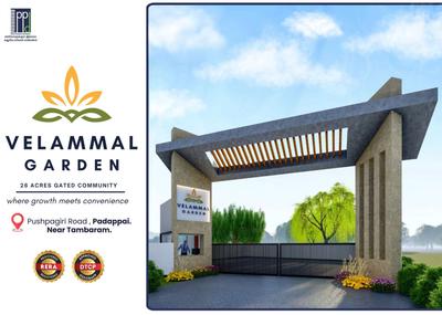 Image of 600 Sq.ft Residential Plot / Land for sale in Preethi Velammal Garden, Padappai, Chennai for Rs. 1790000