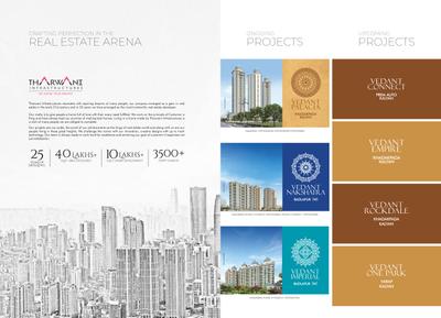 Image of 710 Sq.ft 1 BHK Apartment / Flat for sale in Tharwani Vedant Millenia Happiness, Titwala, Thane for Rs. 2600000