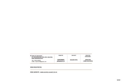 Image of 1845 Sq.ft 3 BHK Apartment / Flat for sale in Gardania Skyrise, Zundal, Ahmedabad for Rs. 7400000