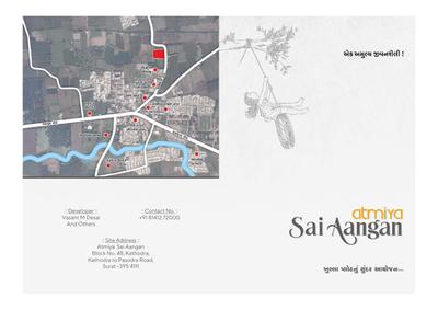 Image of 2500 Sq.ft 5 BHK Villa for sale in Atmiya Sai Aangan, Kamrej, Surat for Rs. 60000000