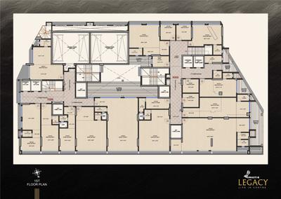 Image of 663 Sq.ft 2 BHK Apartment / Flat for sale in Swastik Legacy, Chembur, Mumbai for Rs. 18500000