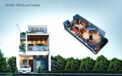 Image of 900 Sq.ft 2 BHK Independent House for sale in Rana Mascot City, Gholu Majra, Dera Bassi for Rs. 4500000