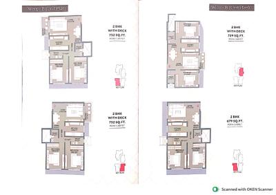 Image of 1200 Sq.ft 3 BHK Apartment / Flat for sale in Paintora Shree Varadvinayak Tower, Borivali West, Mumbai for Rs. 34500000