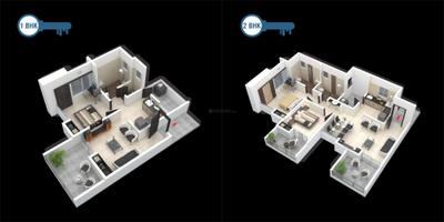 Image of 1100 Sq.ft 2 BHK Apartment / Flat for sale in Prithvi Sai Velocity II, Bavdhan, Pune for Rs. 7600000