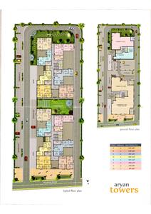 Image of 1516 Sq.ft 3 BHK Apartment / Flat for sale in Aryan Towers, Madhyamgram, Kolkata for Rs. 7550000