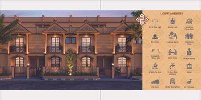 Image of 990 Sq.ft 4 BHK Independent House for sale in Shivanta Valencia, Lambha, Ahmedabad for Rs. 9500000