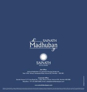 Image of 985 Sq.ft 2 BHK Apartment / Flat for sale in Sainath Madhuban, Mulund East, Mumbai for Rs. 14750000