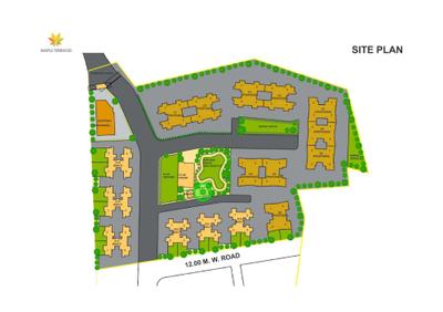 Image of 500 Sq.ft 1 BHK Apartment / Flat for sale in Axis Maple Terraces Building No B 11, Palghar, Mumbai for Rs. 2500000