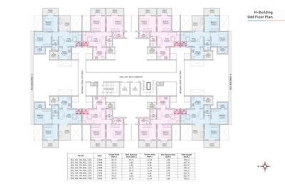Image of 570 Sq.ft 1 BHK Apartment / Flat for sale in Yogesh Gandharva Excellence Project III, Moshi, Pune for Rs. 3600000